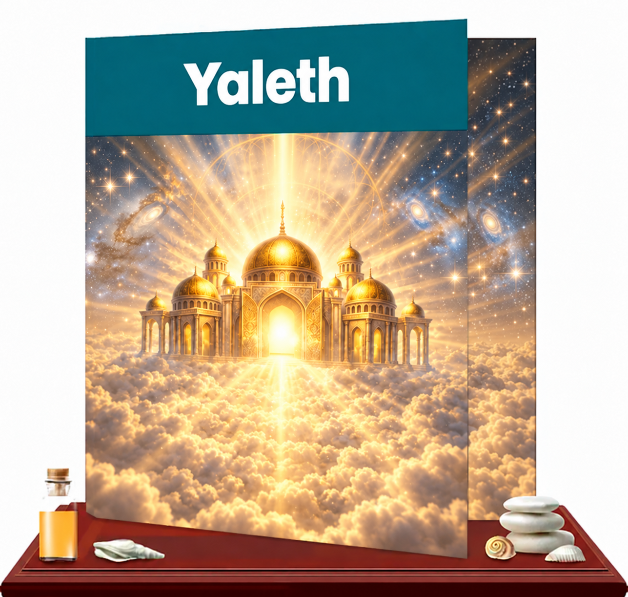 Libro Yaleth con palacio dorado kaia terapias